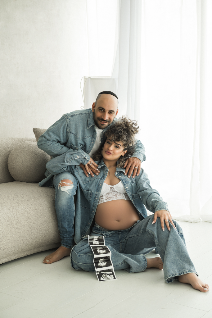 צילומי הריון בסטודיו אילנקה